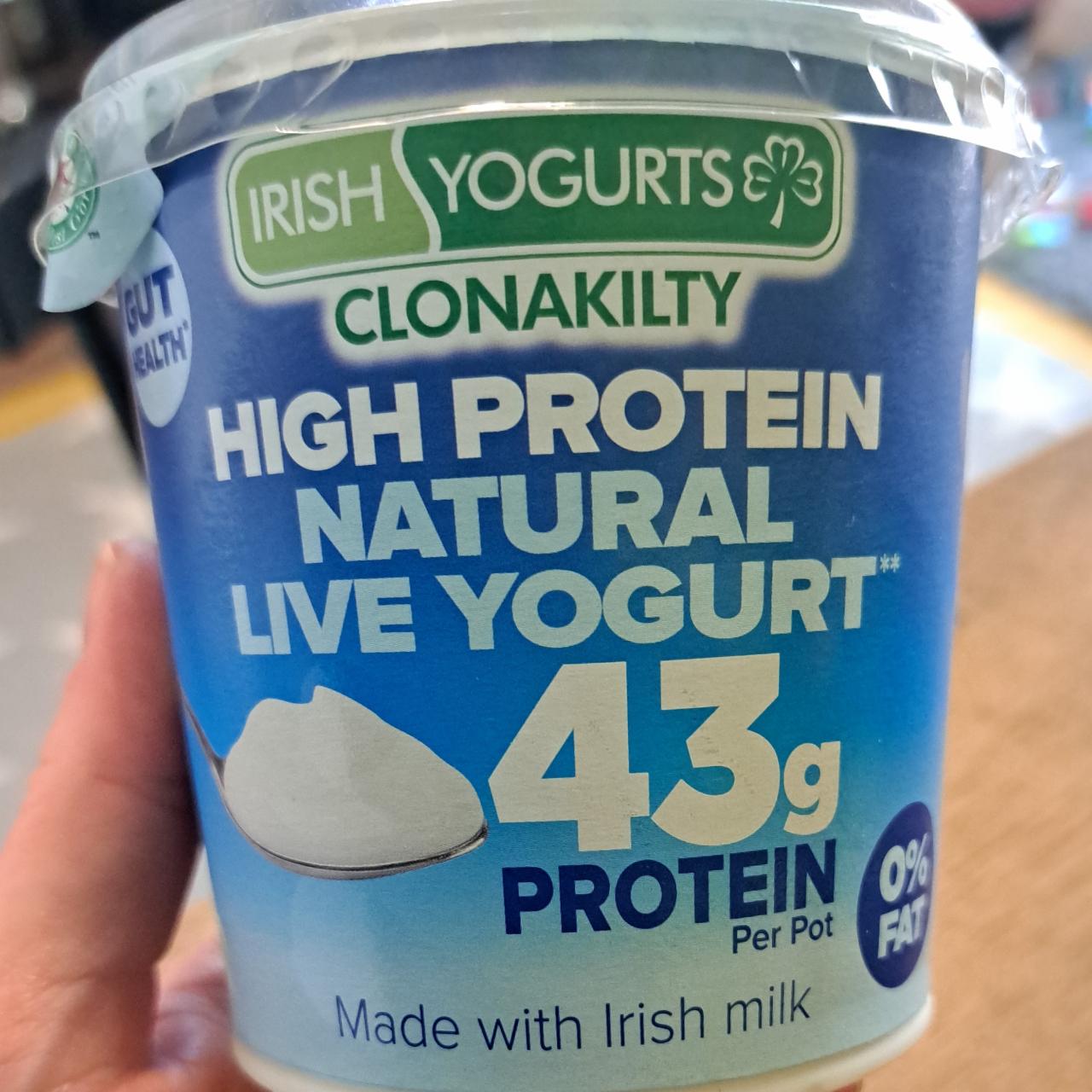 Fotografie - High protein natural live yogurt Irish Yogurts Clonakilty