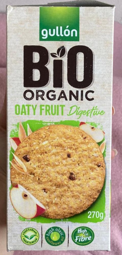Fotografie - Bio organic oaty fruit digestive