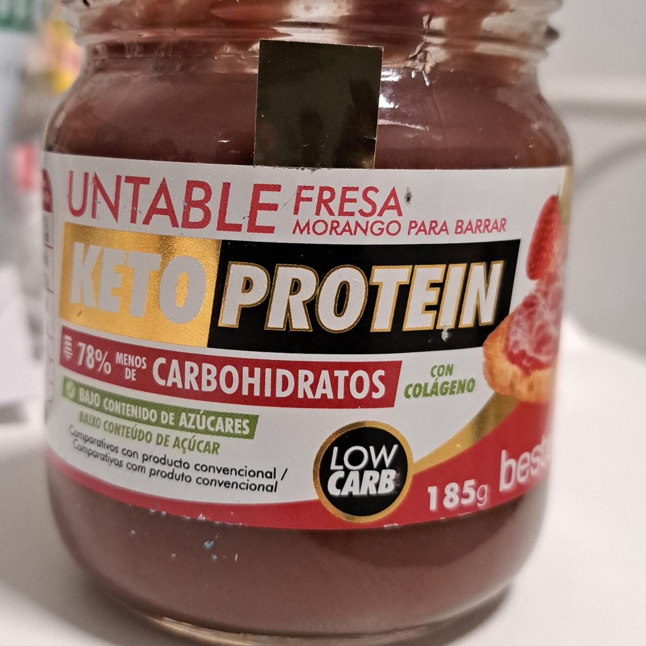 Fotografie - Keto Protein Untable Fresa