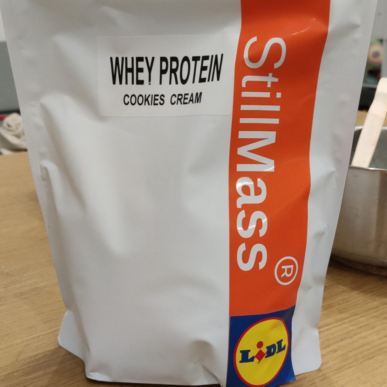 Fotografie - Whey Protein Cookies cream StillMass