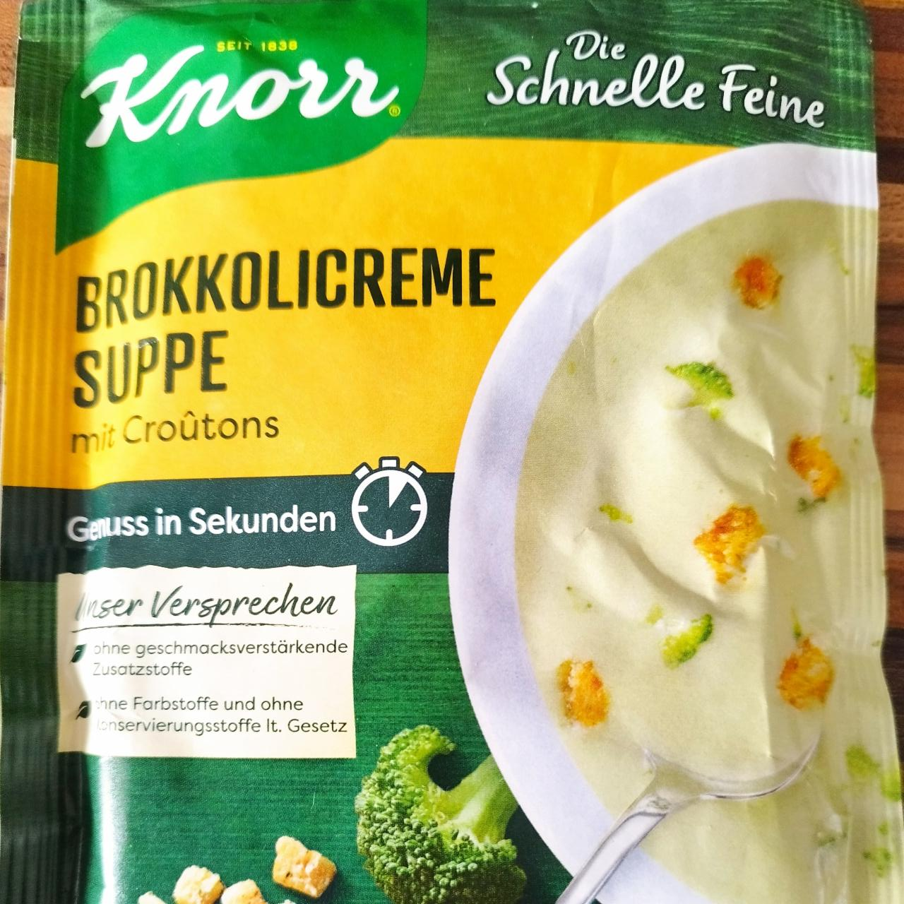 Fotografie - Brokkolicreme Suppe