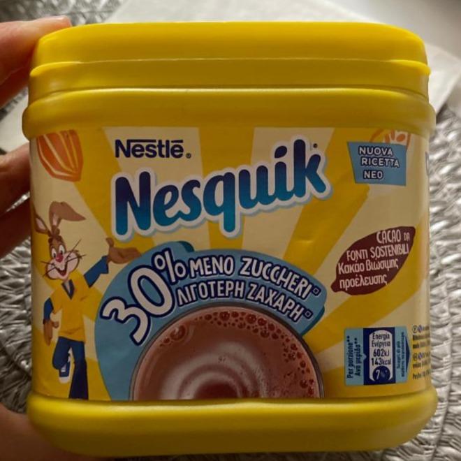 Fotografie - Nesquik Nestlé 30% menej cukru