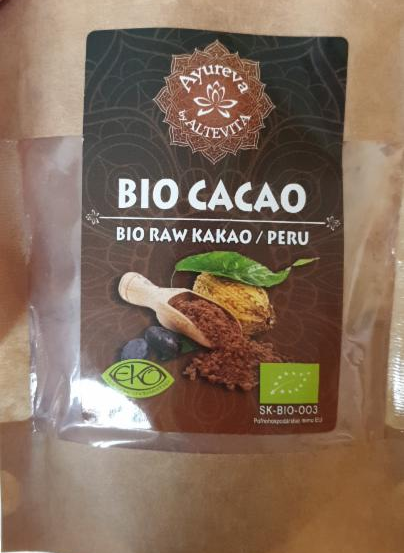 Fotografie - bio raw cacao Ayureva