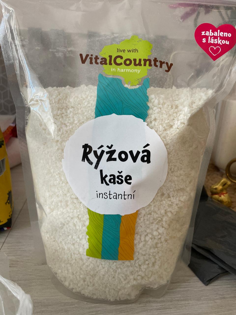 Fotografie - Rýžová kaše instantní VitalCountry