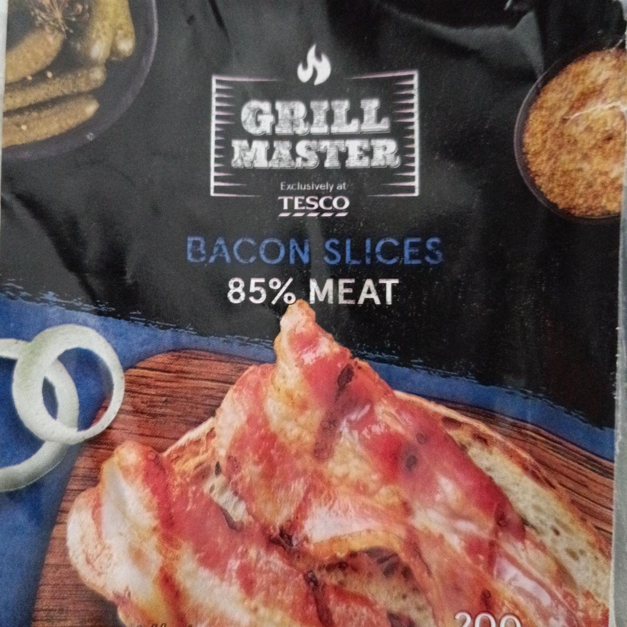 Fotografie - Bacon slices 85% meat Grill Master