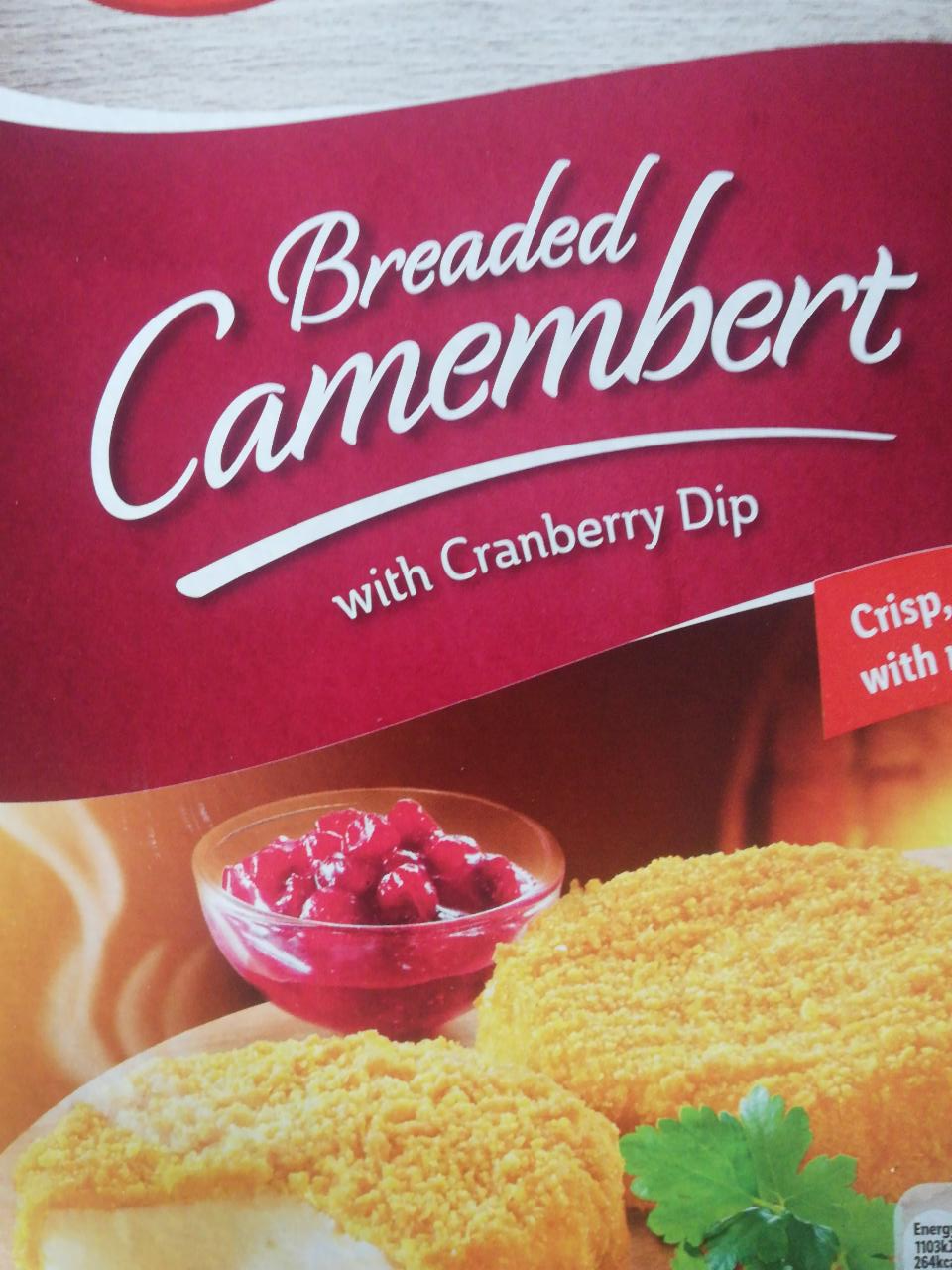 Fotografie - Breaded Camembert with cranberry Dip