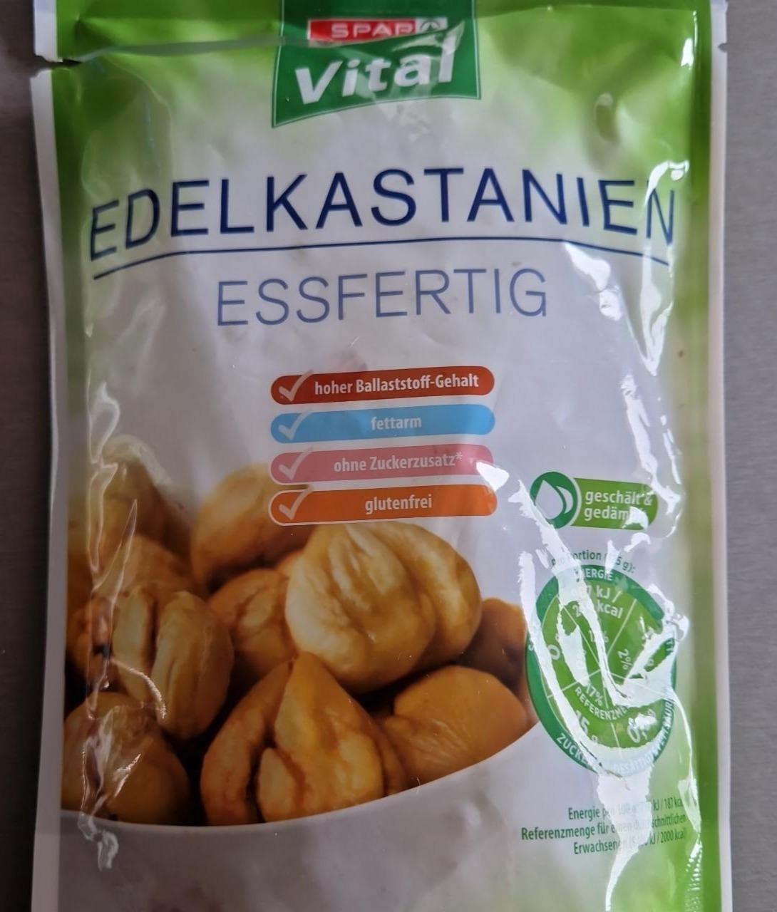 Fotografie - Edelkastanien Essfertig Spar Vital