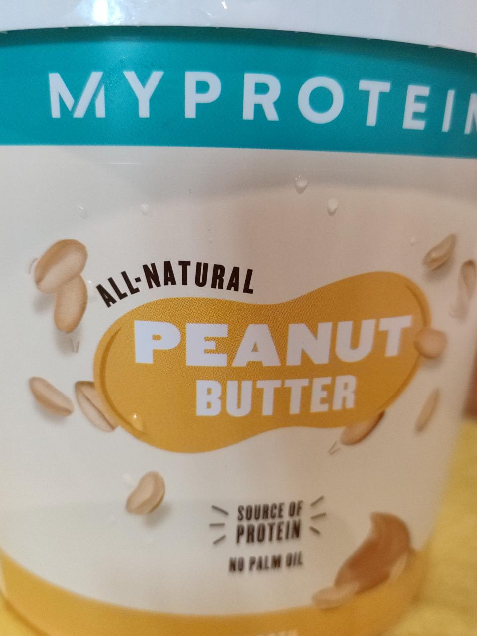 Fotografie - MyProtein Peanut butter All-Natural