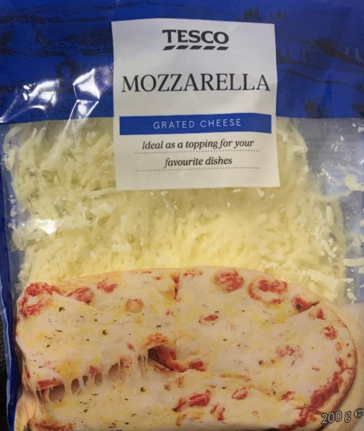 Fotografie - Tesco Mozzarella strúhaná