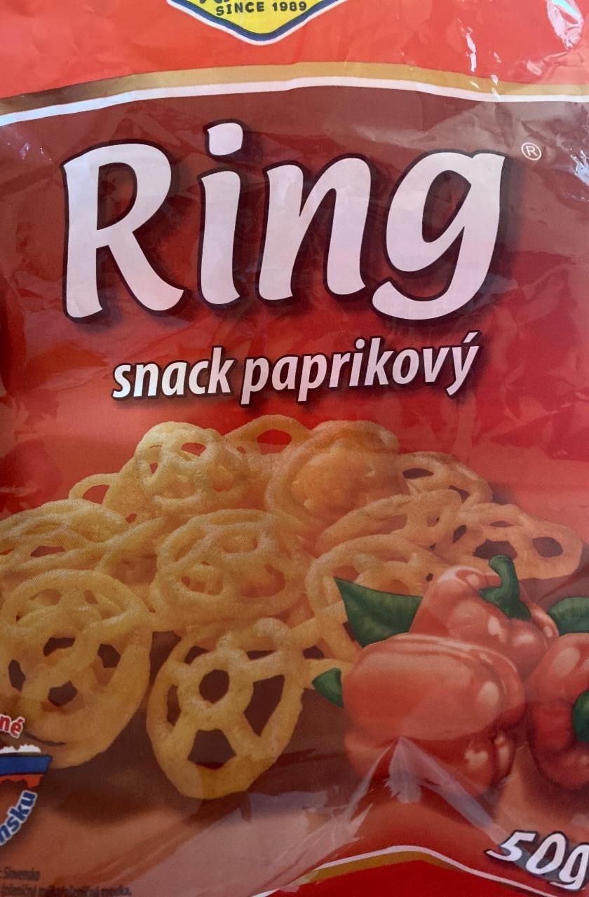 Fotografie - Ring snack paprikový