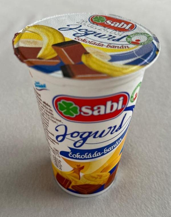 Fotografie - Jogurt čokoláda-banán Sabi