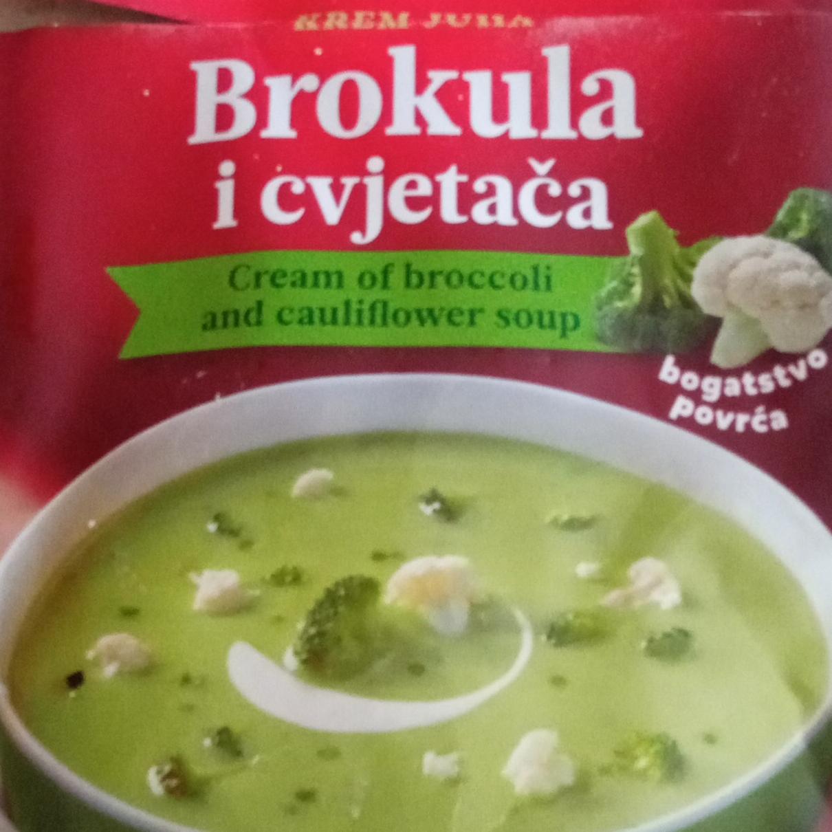 Fotografie - Brokolicová polievka s karfiolom Podravka