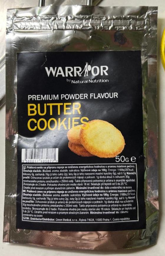 Fotografie - Premium powder flavour Butter Cookies Warrior