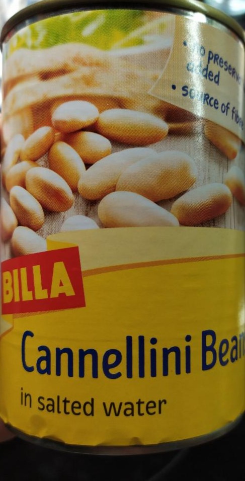 Fotografie - Cannellini beans in salted water Billa