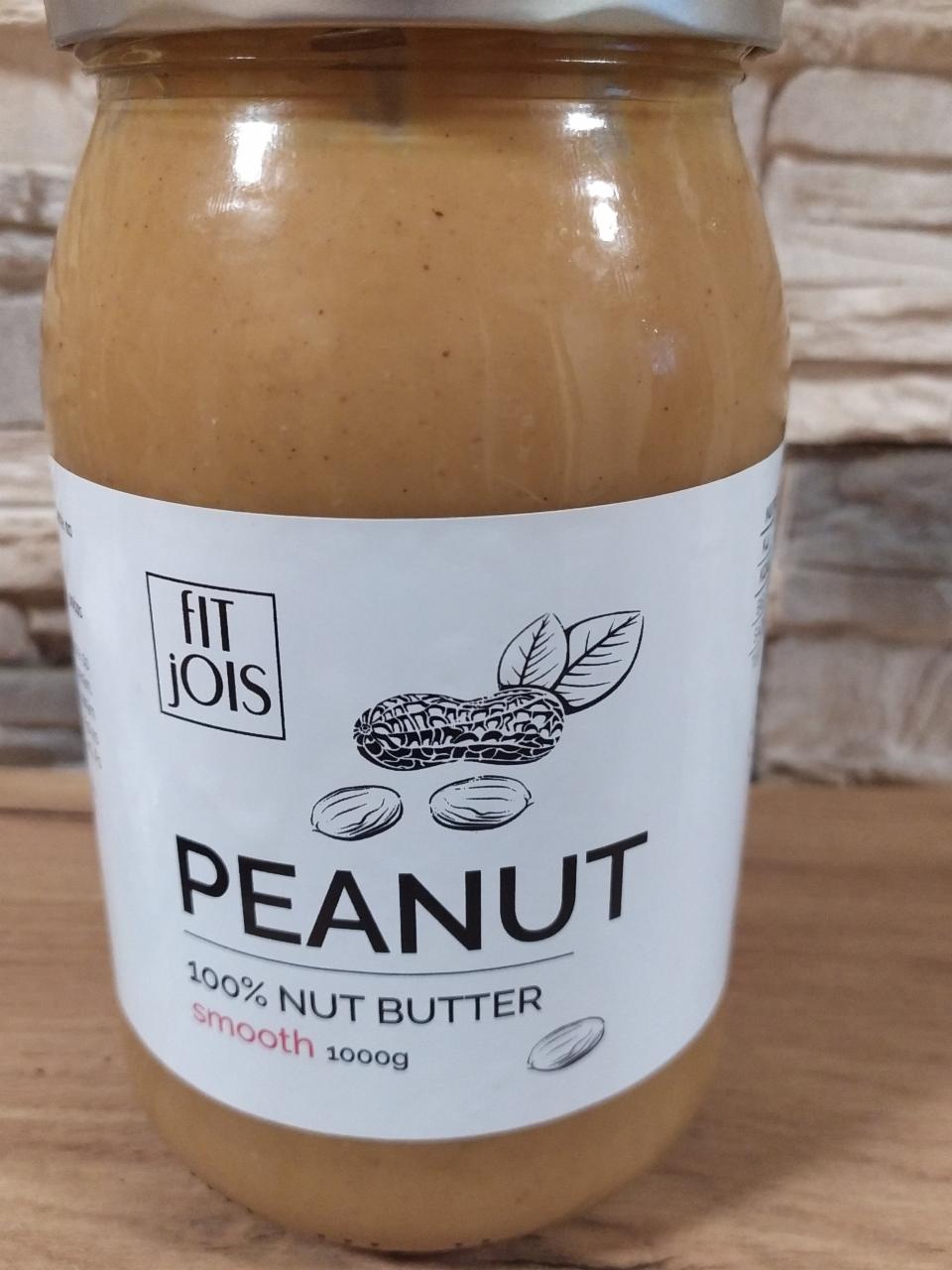 Fotografie - PEANUT 100% NUT BUTTER Smooth FIT jOIS