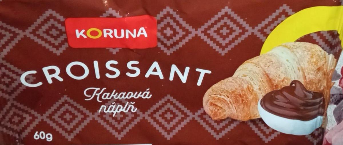 Fotografie - Croissant Kakaová náplň Koruna