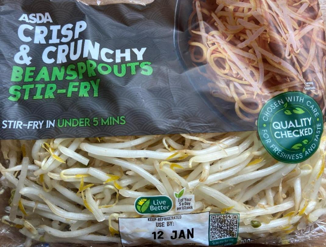 Fotografie - Crisp & Crunchy Beansprouts Stir-fry Asda