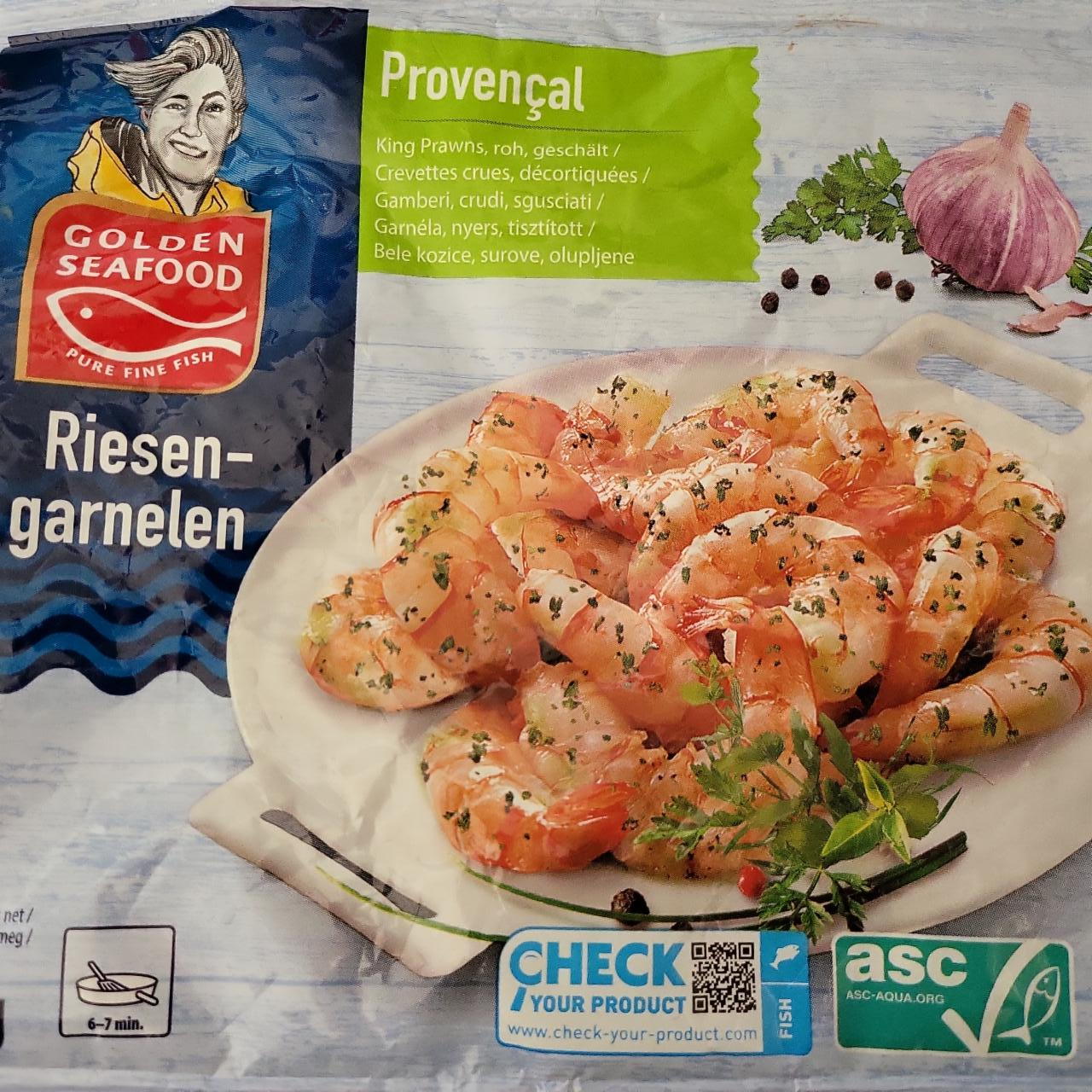 Fotografie - Riesen-garnelen Provencal Golden Seafood