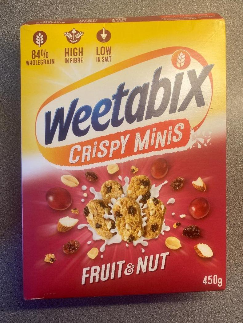 Fotografie - Weetabix crispy minis Fruit & Nut