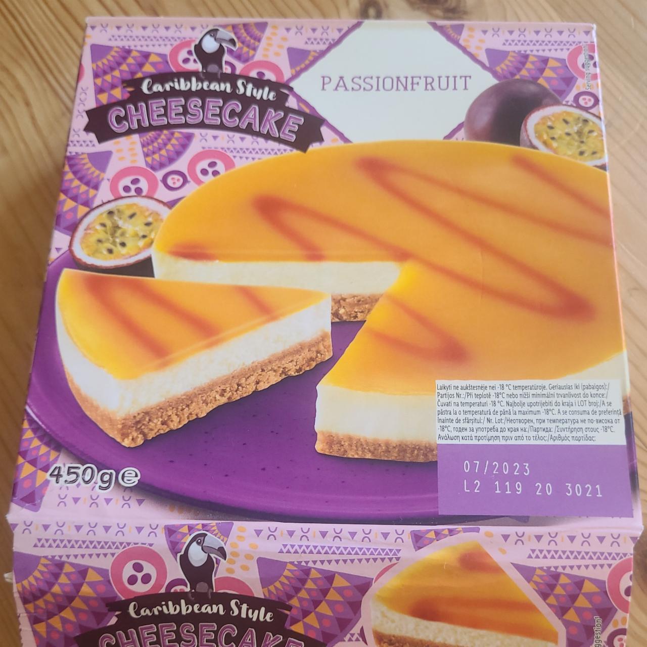 Fotografie - Cheesecake Passionfruit Carribean Style
