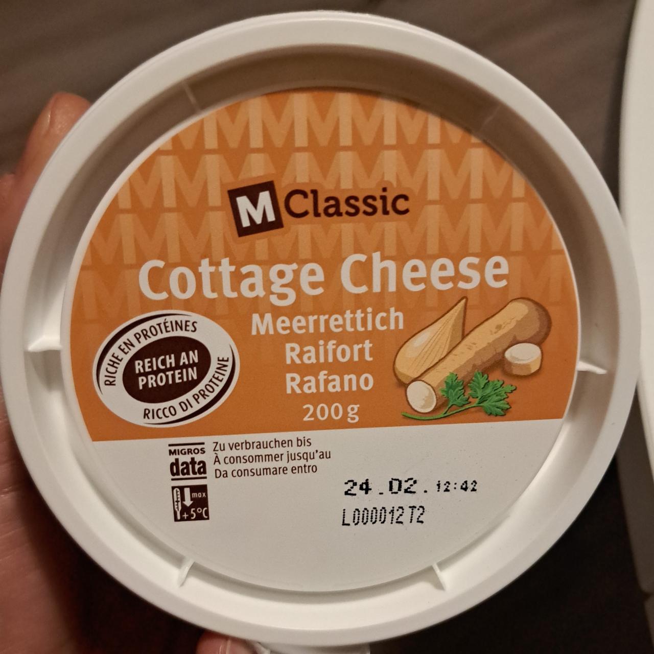 Fotografie - Cottage cheese Meerrettich MClassic