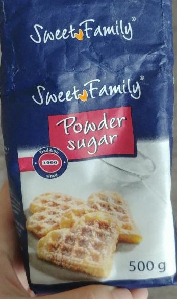 Fotografie - Sweet family práškový cukor