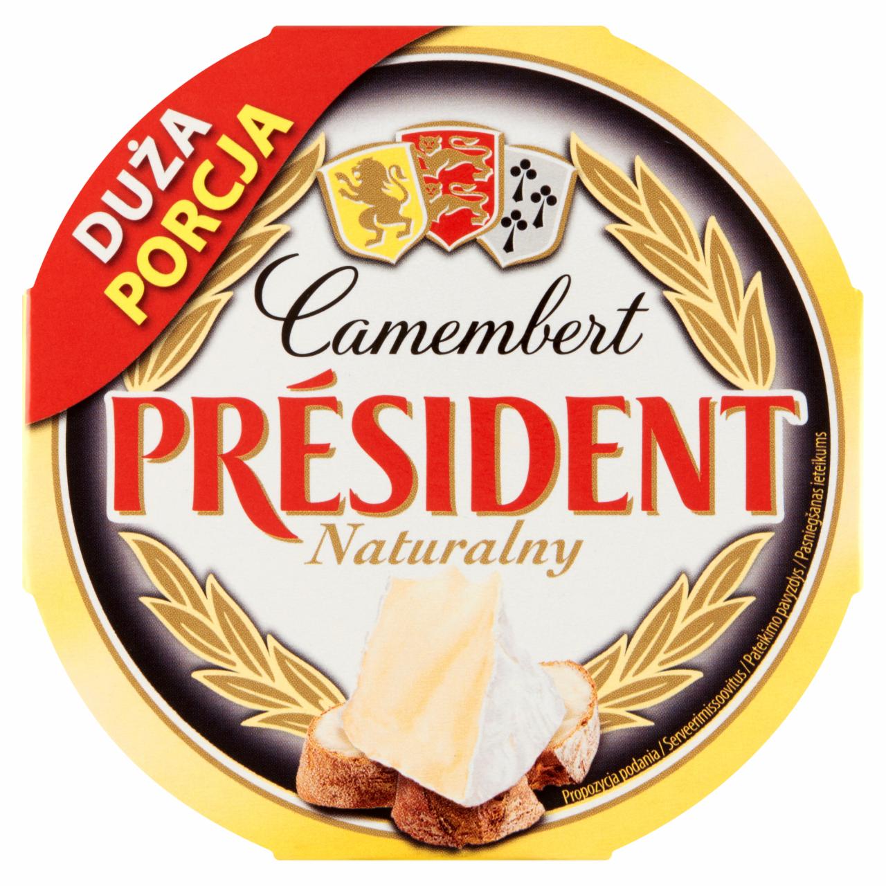 Fotografie - Camembert naturalny Président