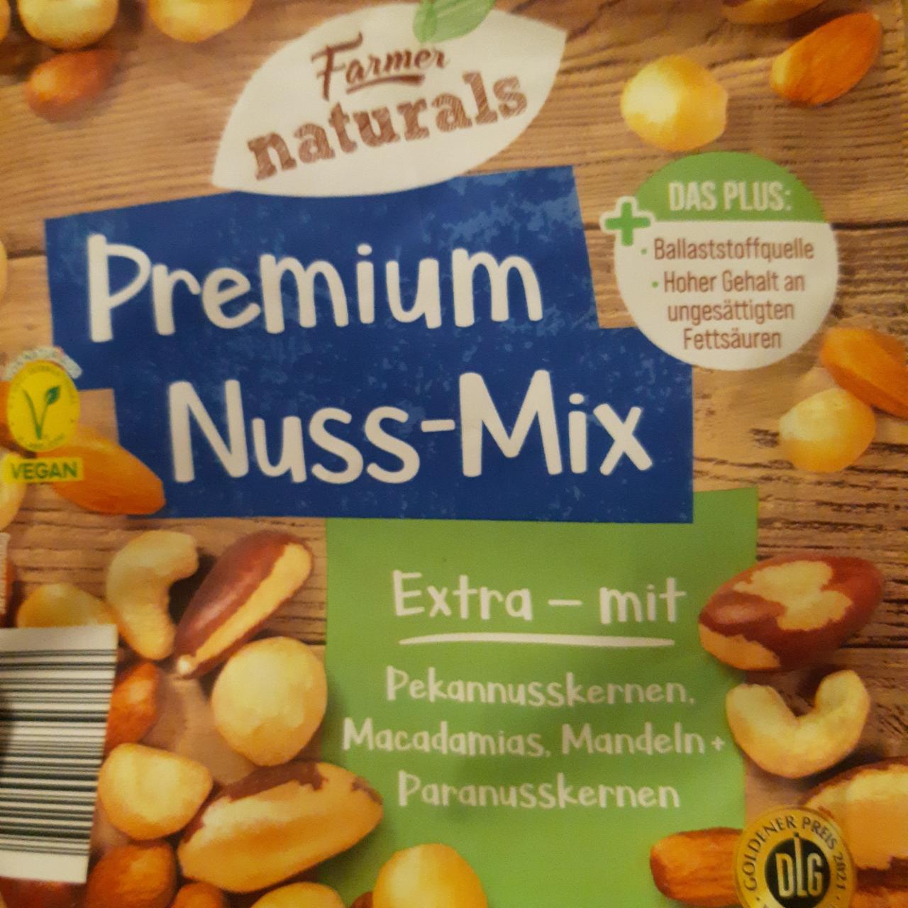 Fotografie - Premium Nuss - Mix Extra Farmer naturals