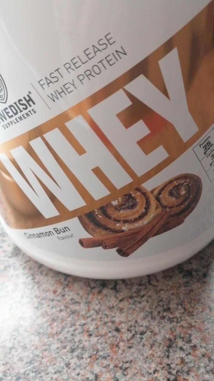 Fotografie - Swedish Supplements Whey Cinnamon Bun