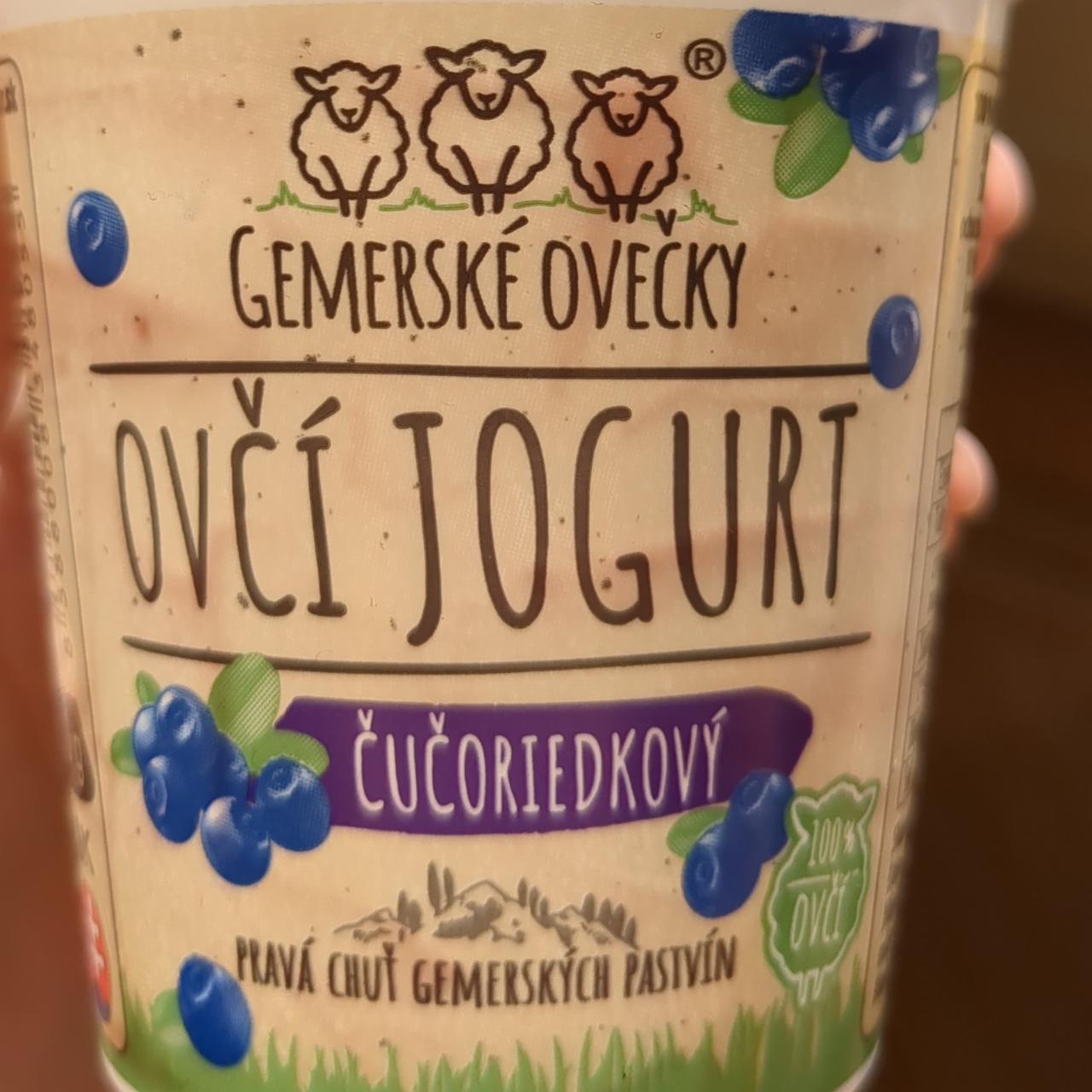 Fotografie - ovčí jogurt čučoriedkový Gemerské ovečky