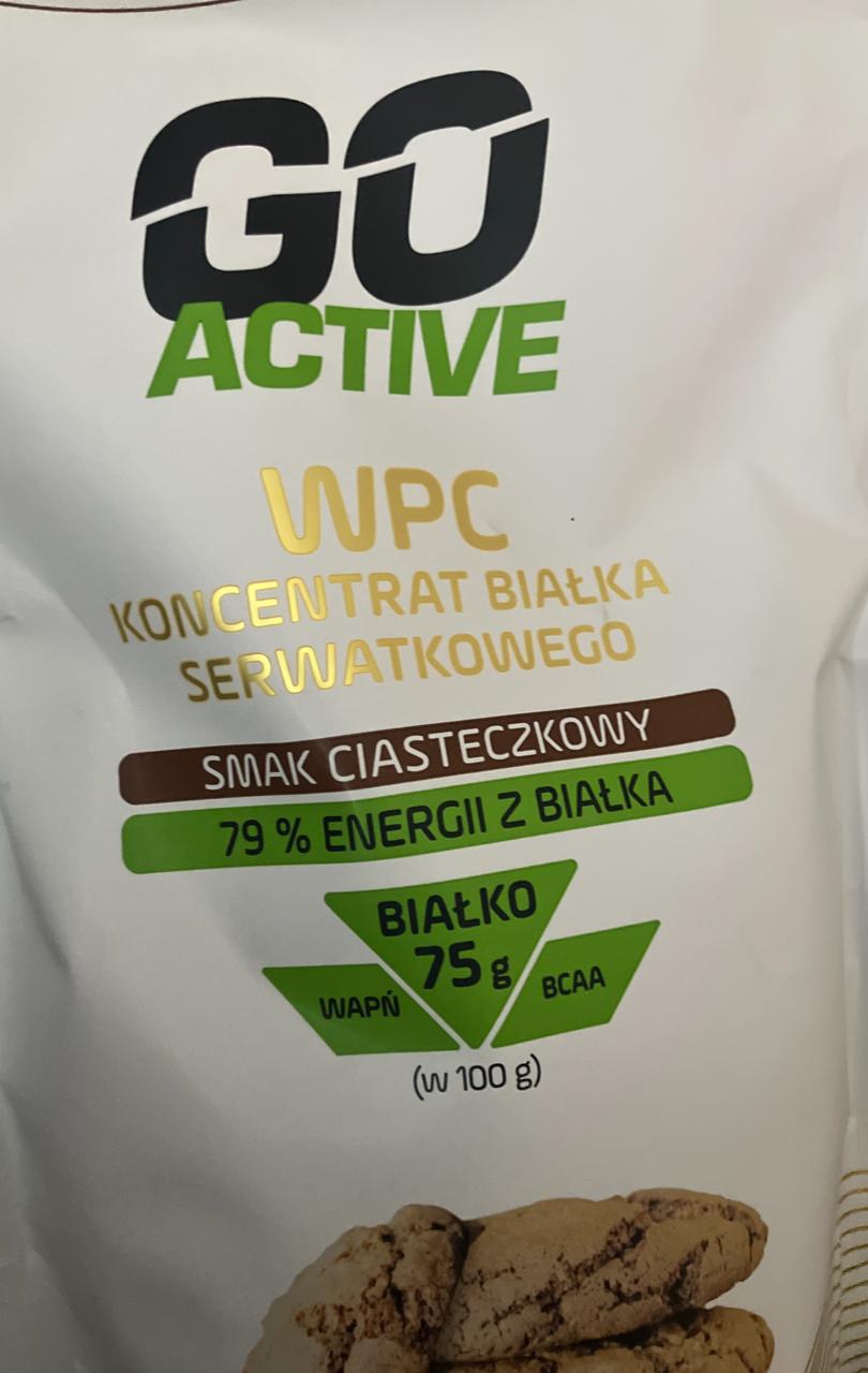 Fotografie - WPC Koncentrat Białka Serwatkowego smak ciasteczkowy Go Active
