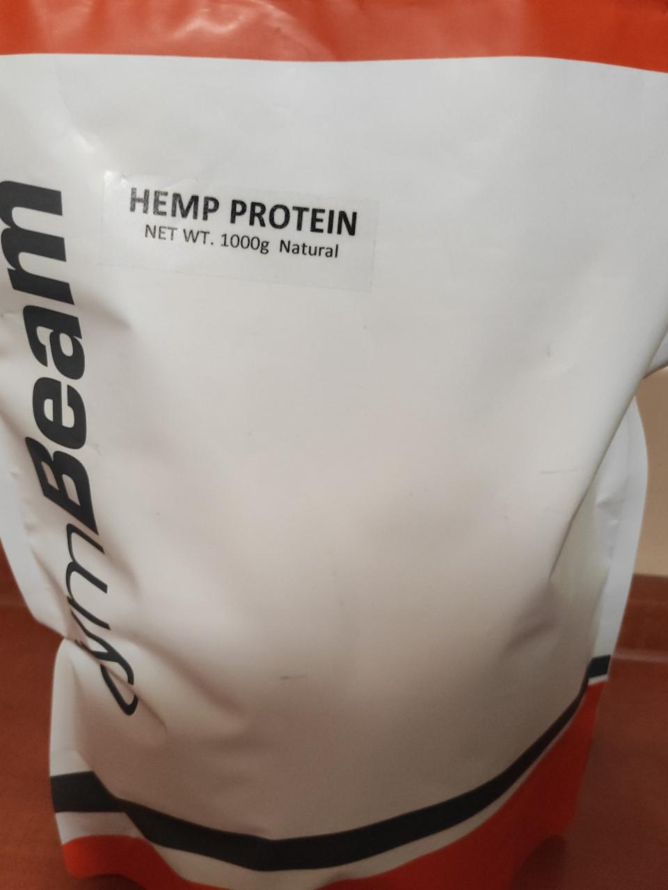 Fotografie - Hemp Protein Natural GymBeam