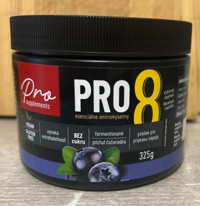 Fotografie - PRO 8 esenciálne aminokyseliny Pro supplements