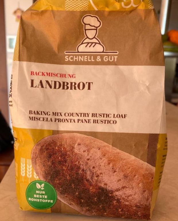 Fotografie - Landbrot Backmischung Schnell & Gut