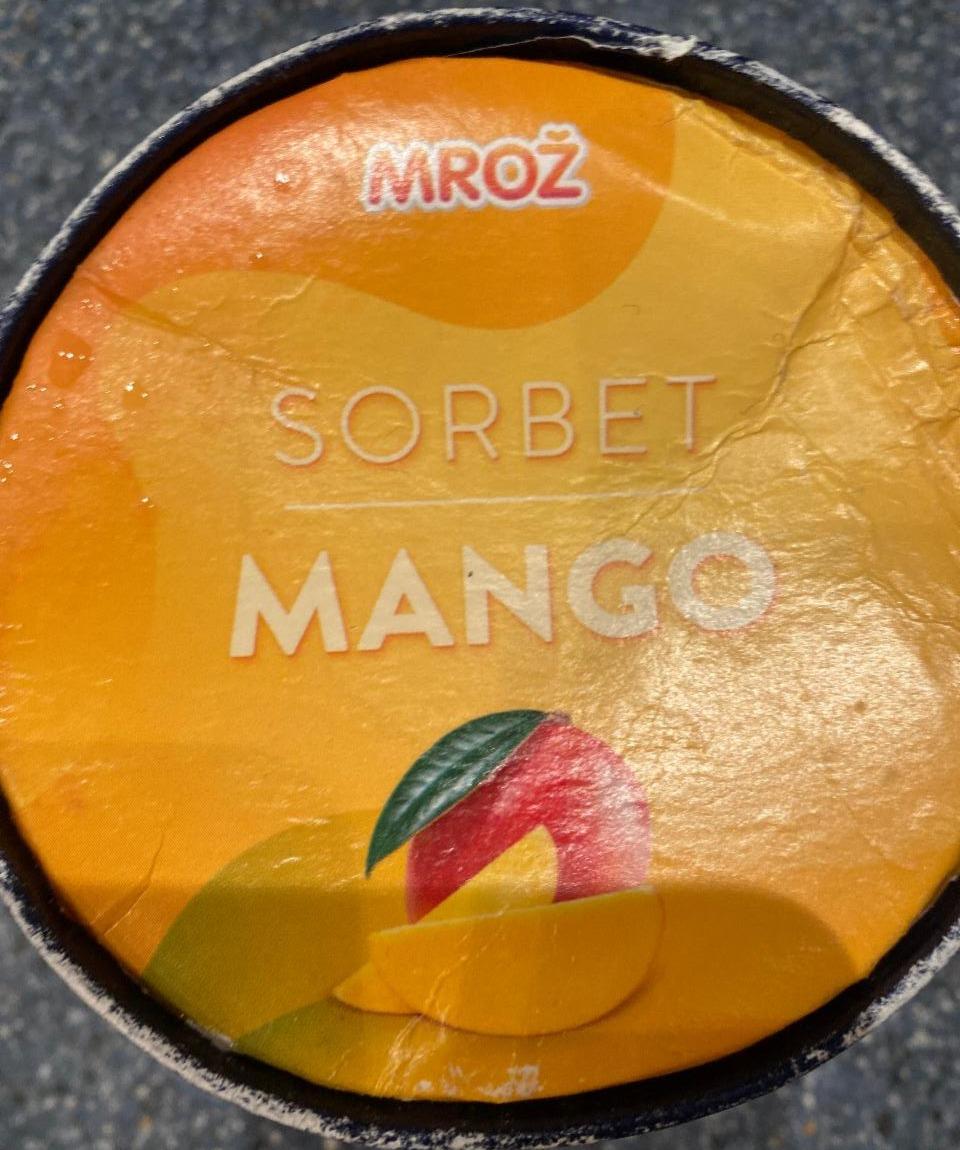 Fotografie - Sorbet mango Mrož