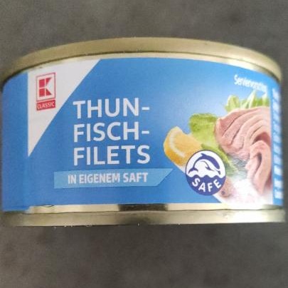 Fotografie - Thunfisch Filets in eigenem saft