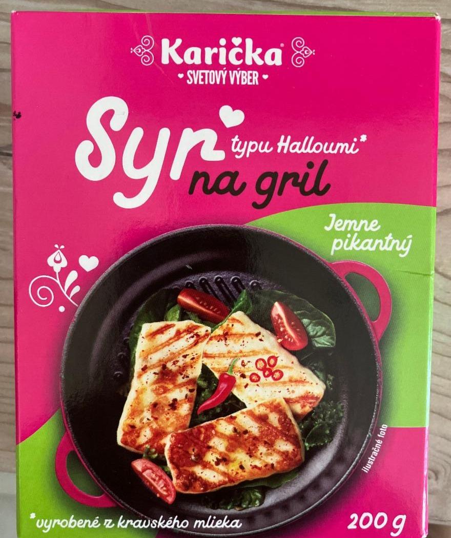 Fotografie - Syr na gril Karička