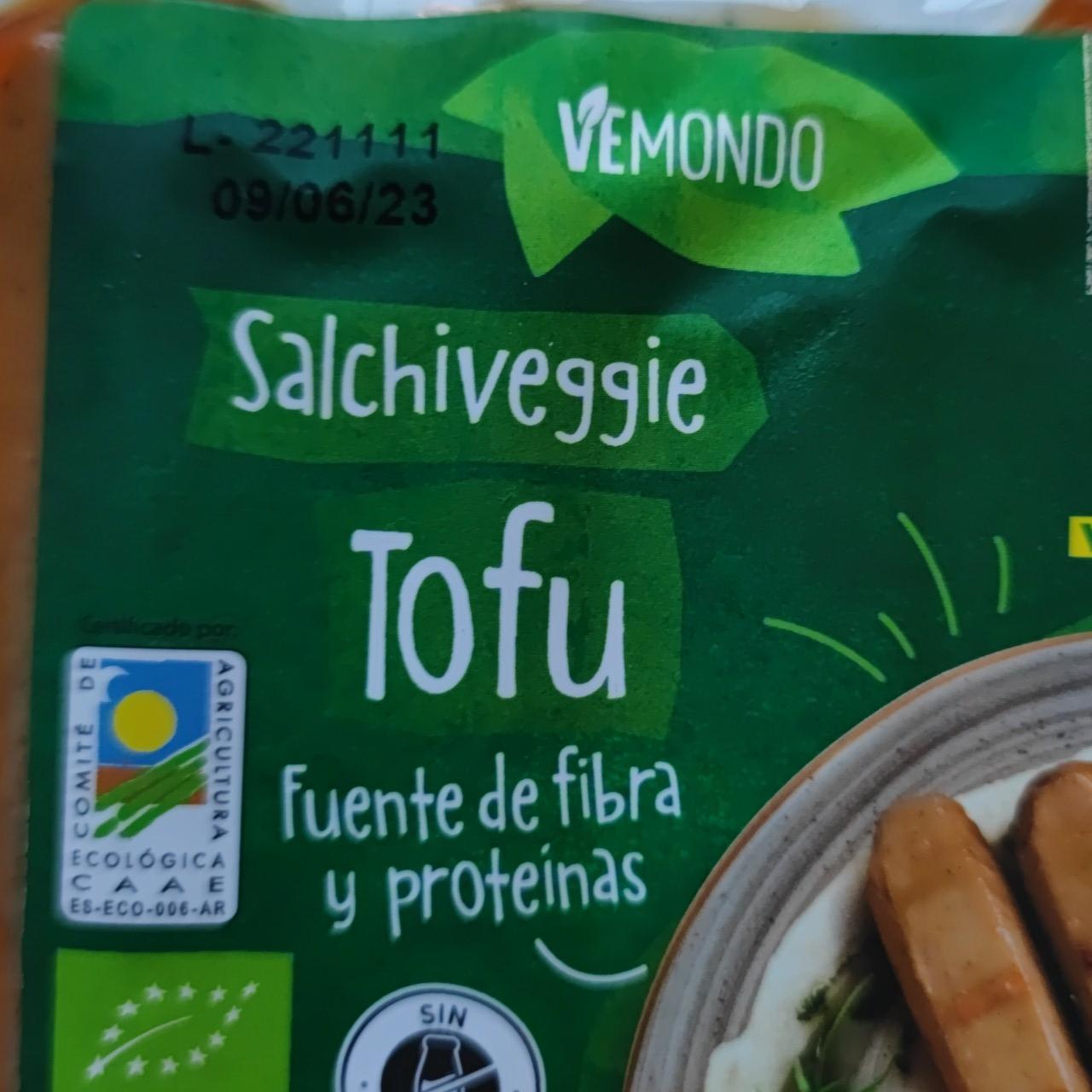 Fotografie - salchiveggie tofu Vemondo