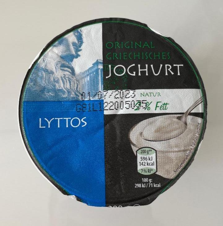 Fotografie - Grecky jogurt Lyttos 2%