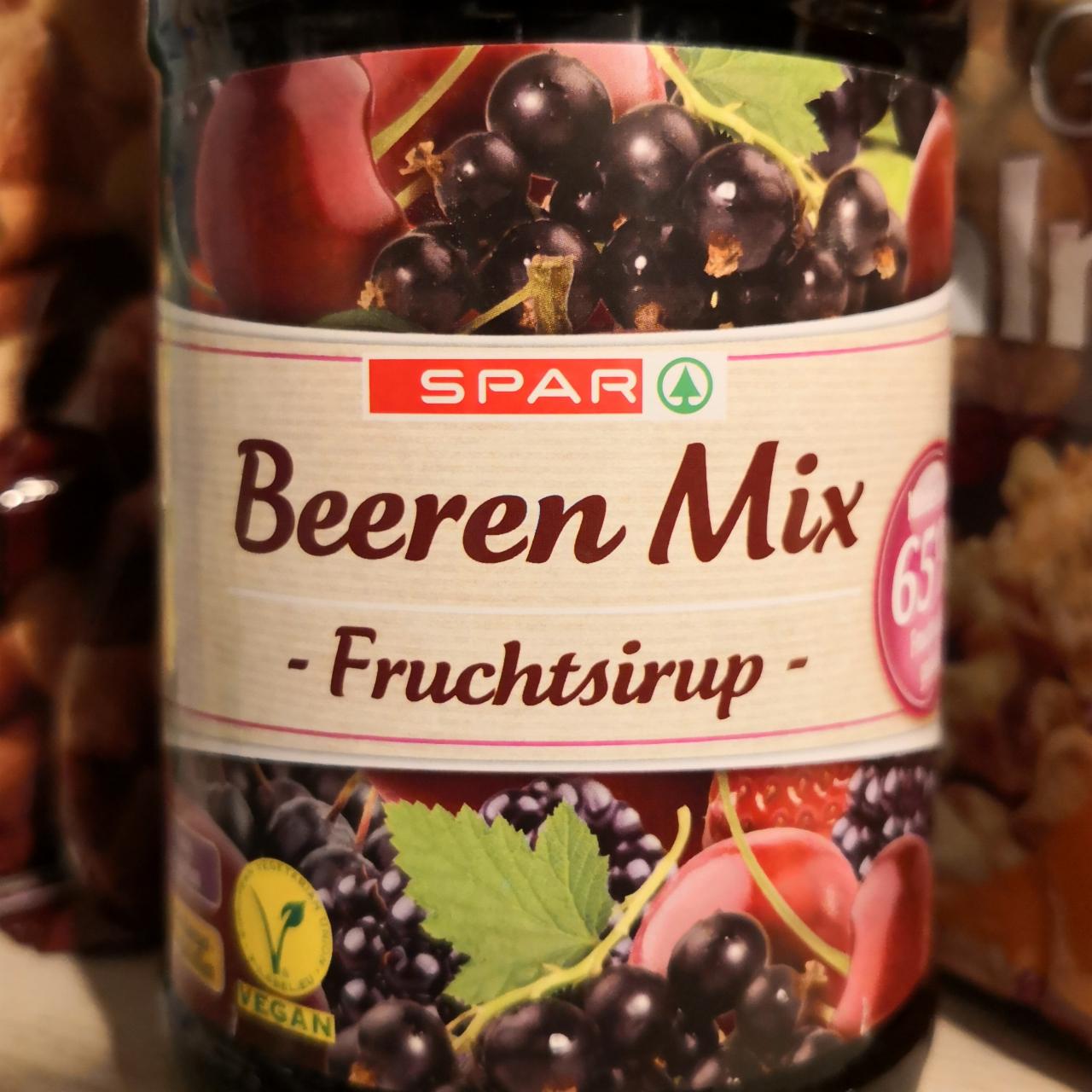 Fotografie - Beeren Mix Fruchtsirup Spar