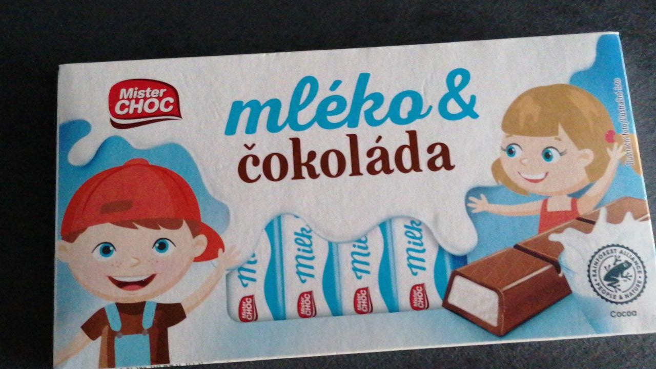 Fotografie - Mléko & čokoláda Mister Choc
