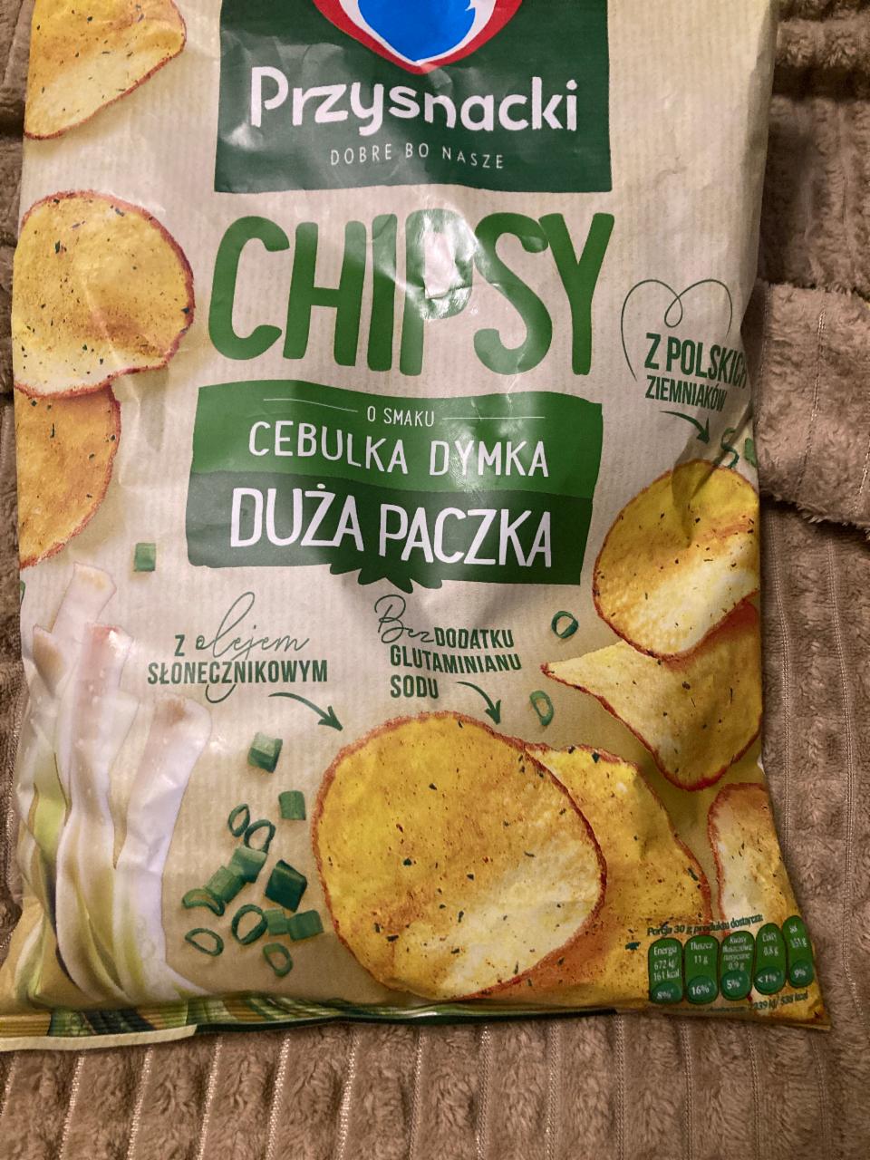 Fotografie - Chipsi cebulka dymka