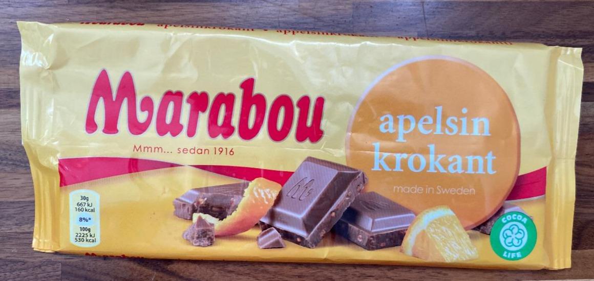 Fotografie - Apelsin Krokant Marabou