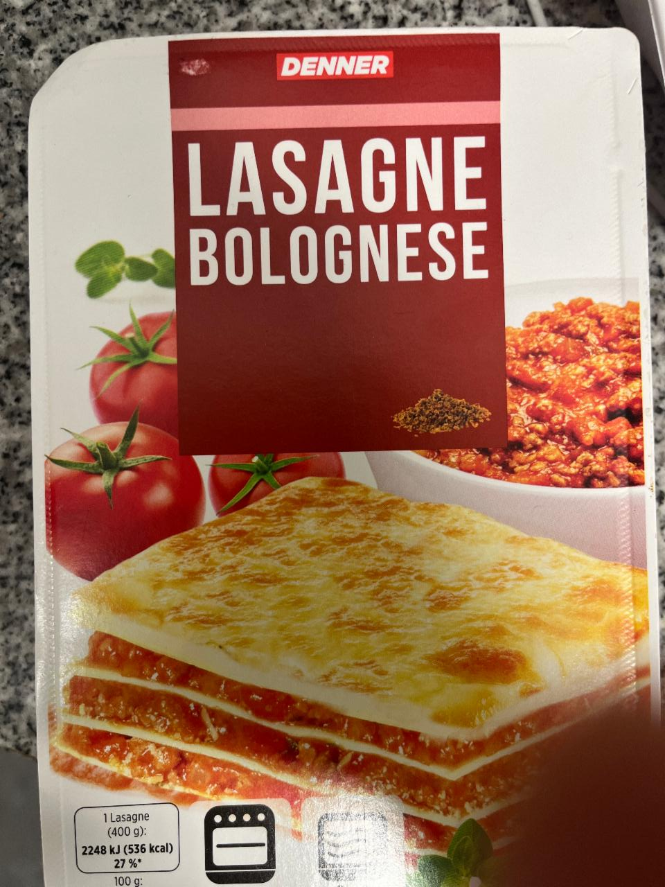 Fotografie - Lasagne bolognese Denner