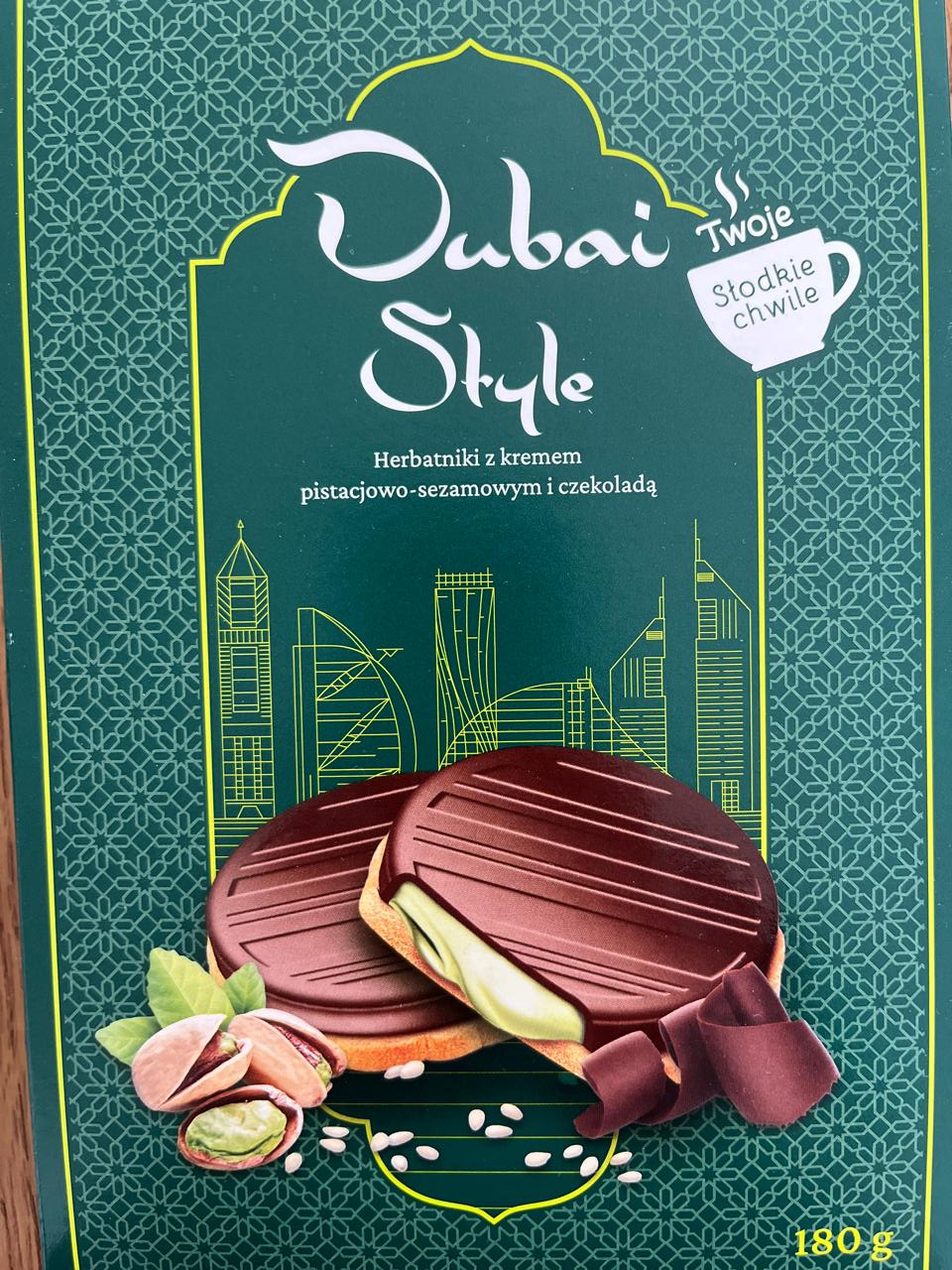 Fotografie - Dubai Style Herbatniki z kremem pistacjowo sezamowym i czekoladą Twoje Słodkie chwile