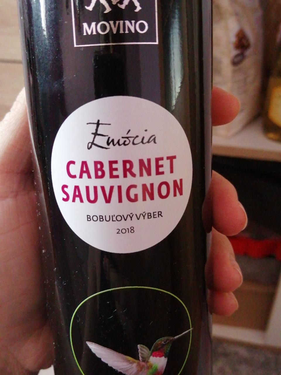 Fotografie - Cabernet sauvignon emócie bobuľový výber 