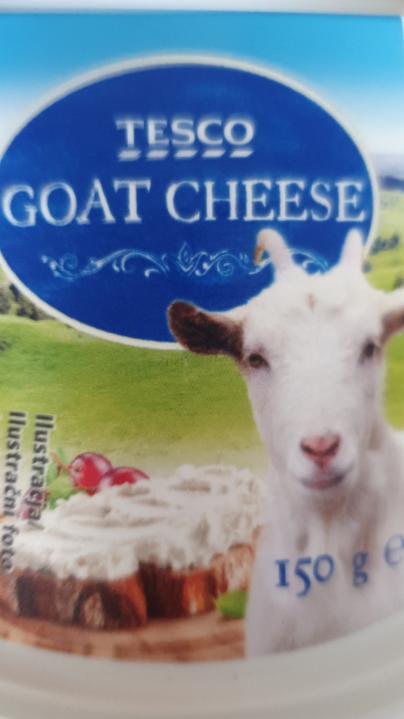 Fotografie - Goat Cheese Tesco Mäkký čerstvý polotučný roztierateľný kozí syr