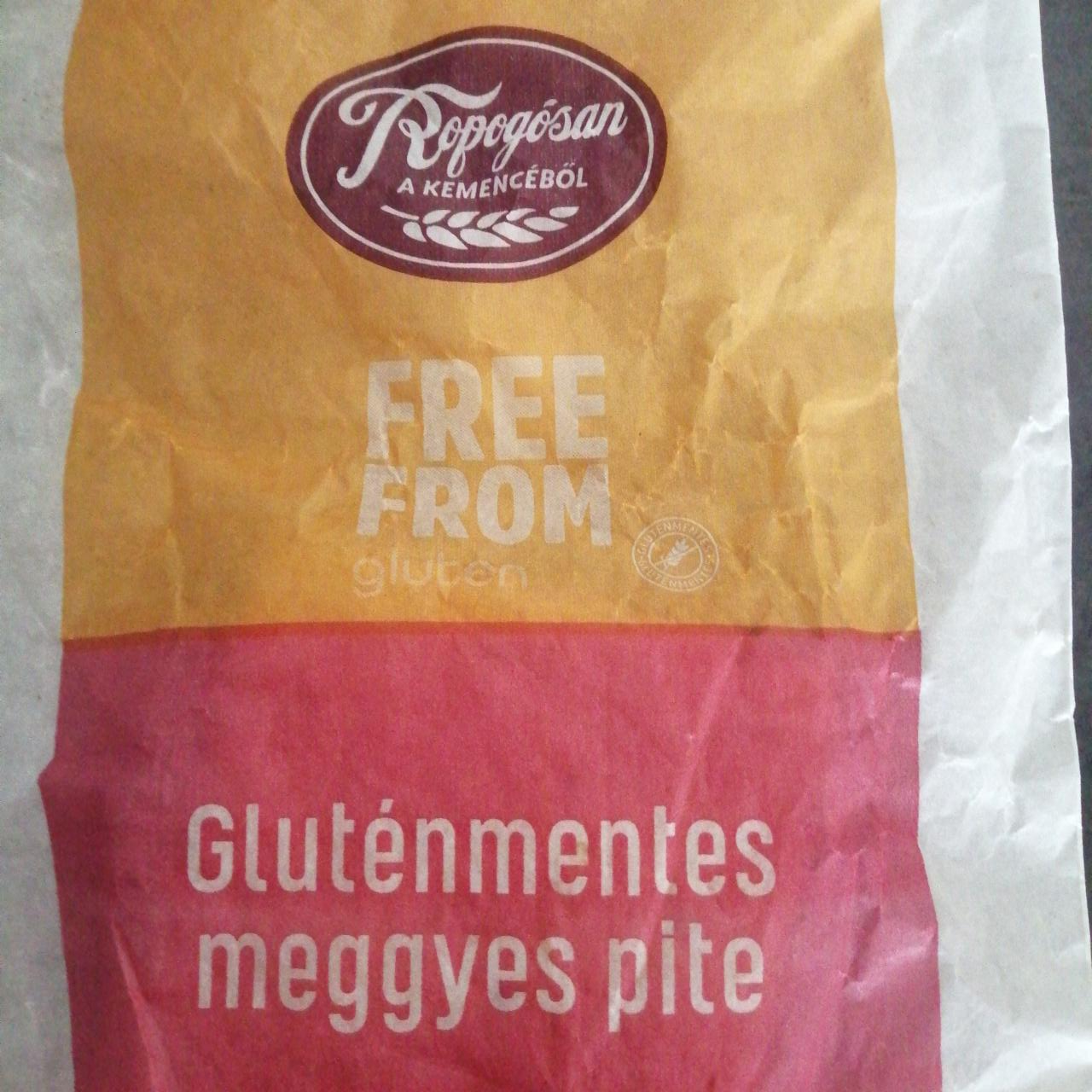 Fotografie - Gluténmentes meggyes pite Lidl