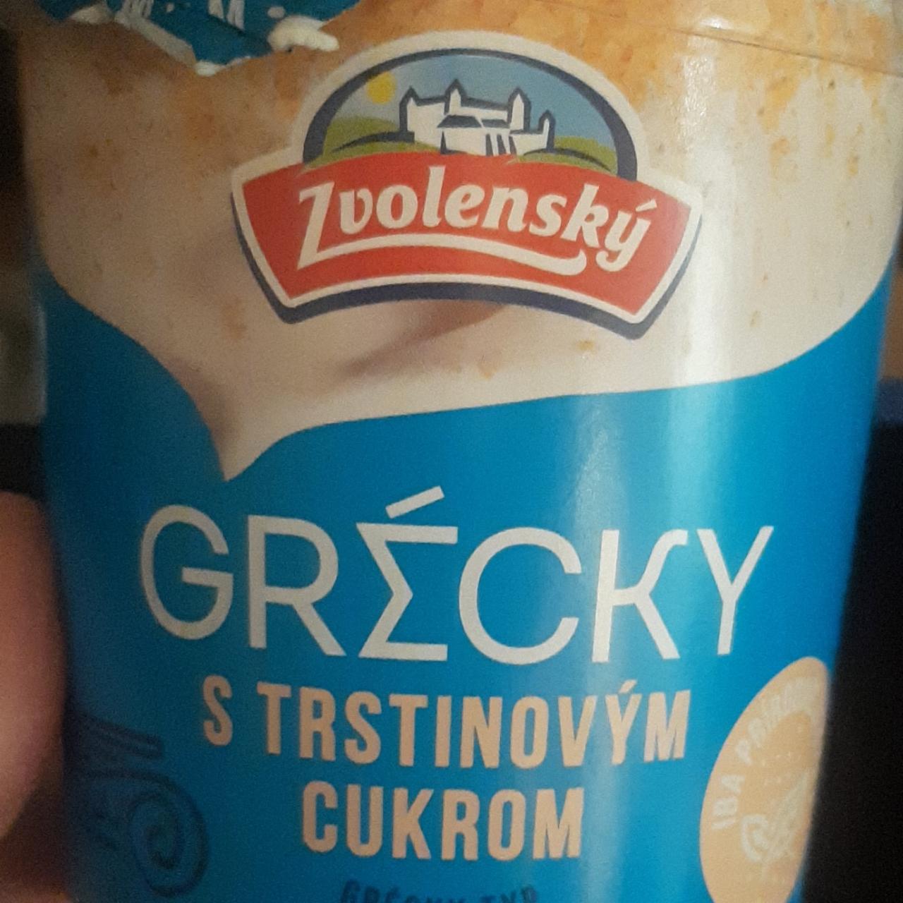 Fotografie - Jogurt biely Grécky s trstinovým cukrom Zvolenský