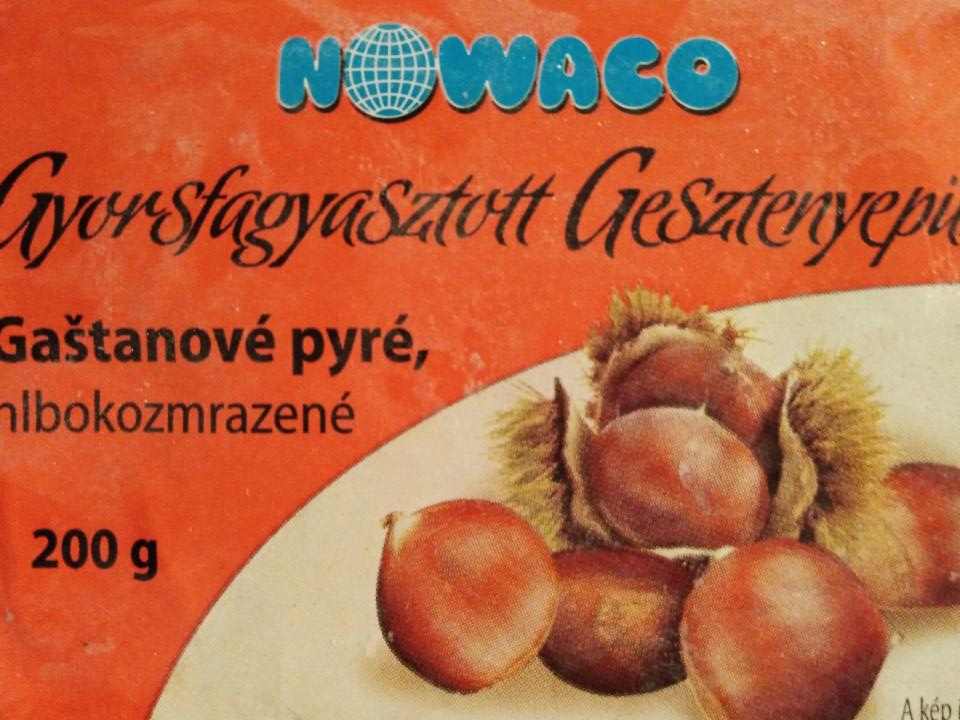 Fotografie - Novaco gaštanové pyré 